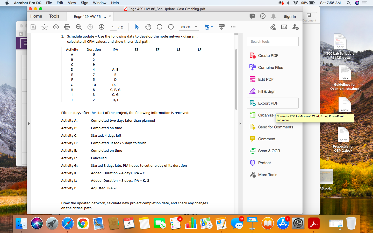 Acrobat Pro DC File Edit View Sign Window Help *