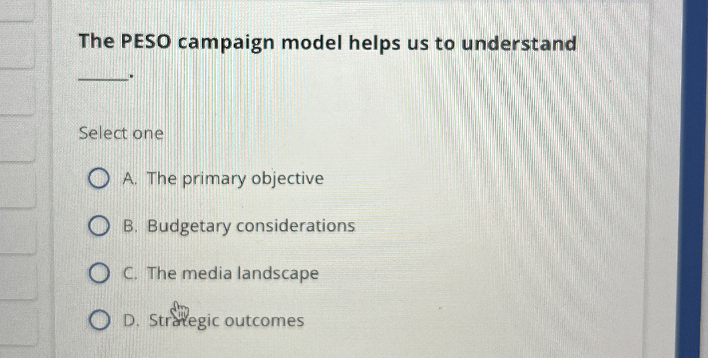 The PESO campaign model helps us to understand