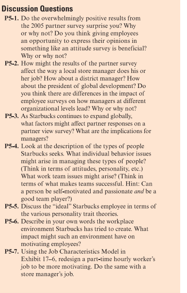 I need help on my Starbuck Case Study Analysis