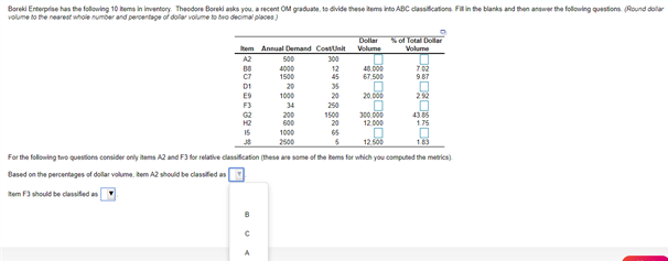 10. Bored Enterprise has the following 10 home in