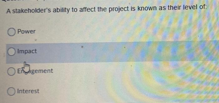 Lower estimated project costs often leads to the