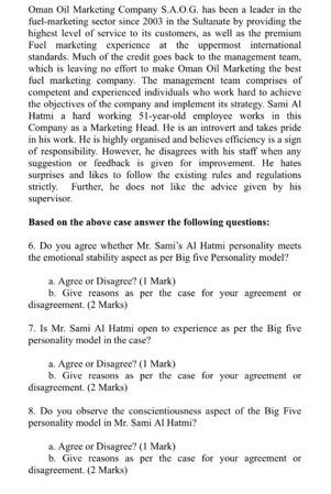 Oman Oil Marketing Company S.A.O.G. has been a