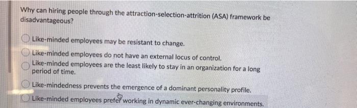 Why can hiring people through the