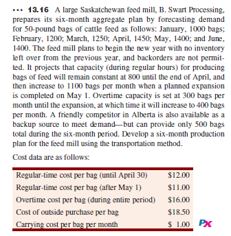 need asap please ... 13.16 A large Saskatchewan