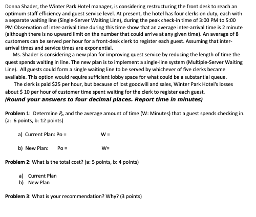 Donna Shader, the Winter Park Hotel manager, is