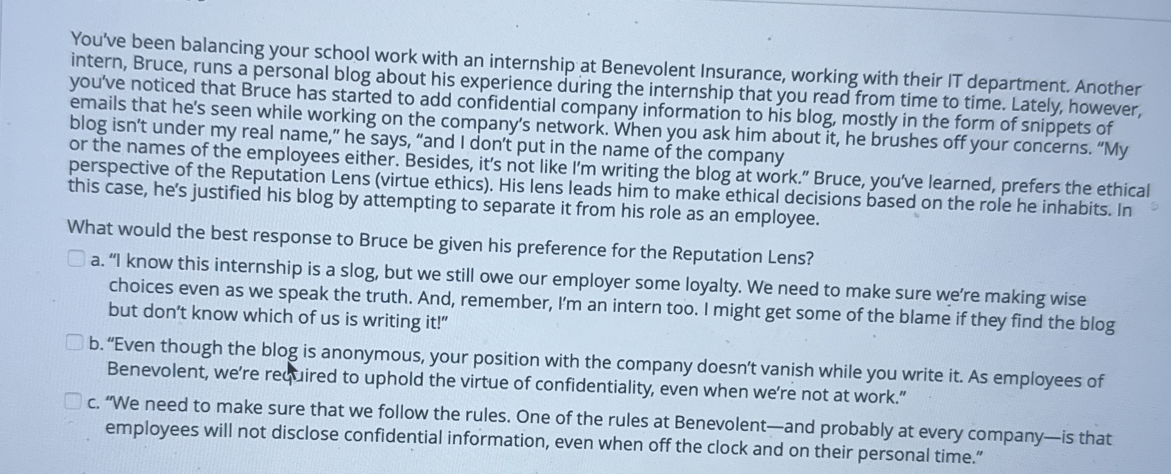 You've been balancing your school work with an