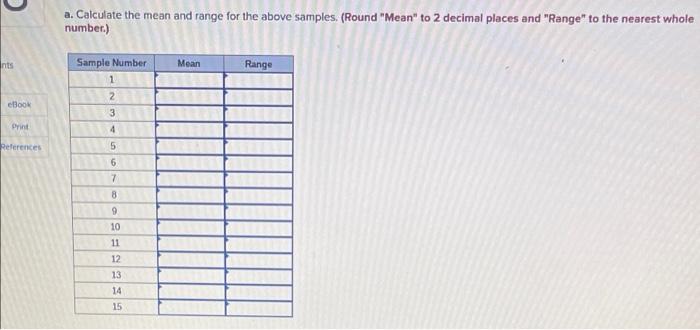 Problem 10-25 (Algo) Resistors for electronic