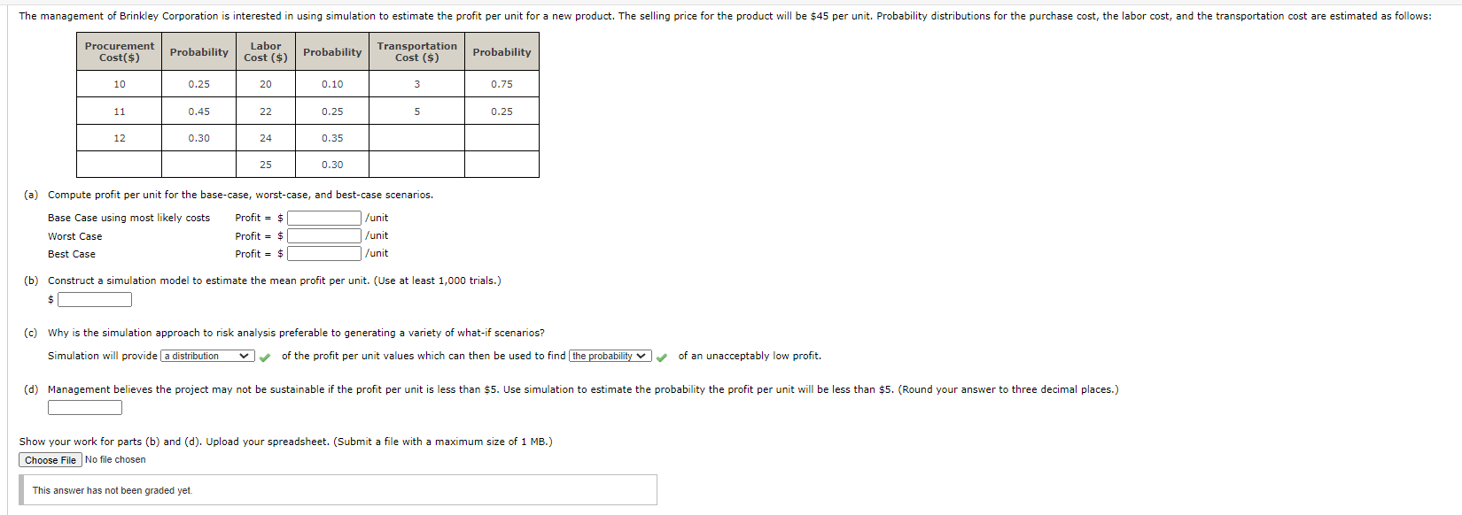 Need help with steps a, b, and d. Thanks The