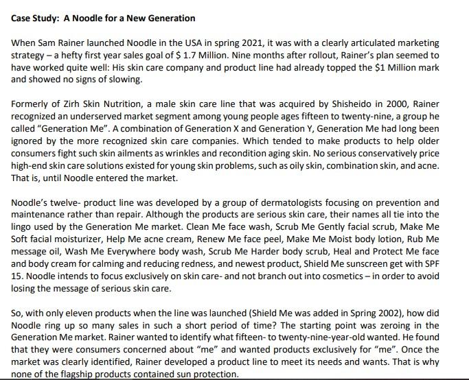 Case Study: A Noodle for a New Generation When