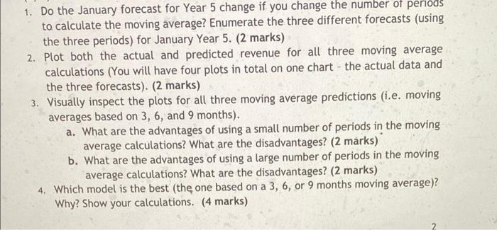 i need help with 1,2,3,4 and it all needs to be
