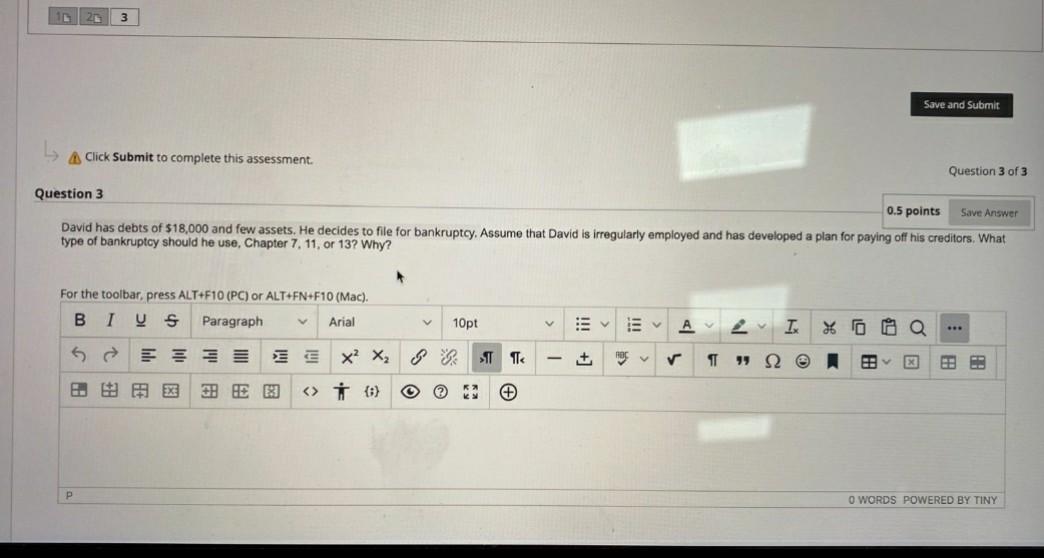 (BUSINESS LAW ) chapter 7 is liquidation chapter