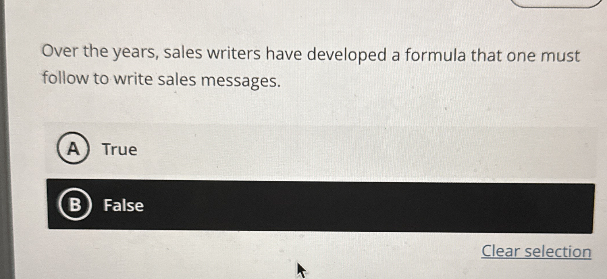 Over the years, sales writers have developed a
