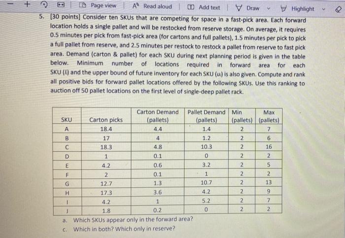 please answer A and B for this question, if you