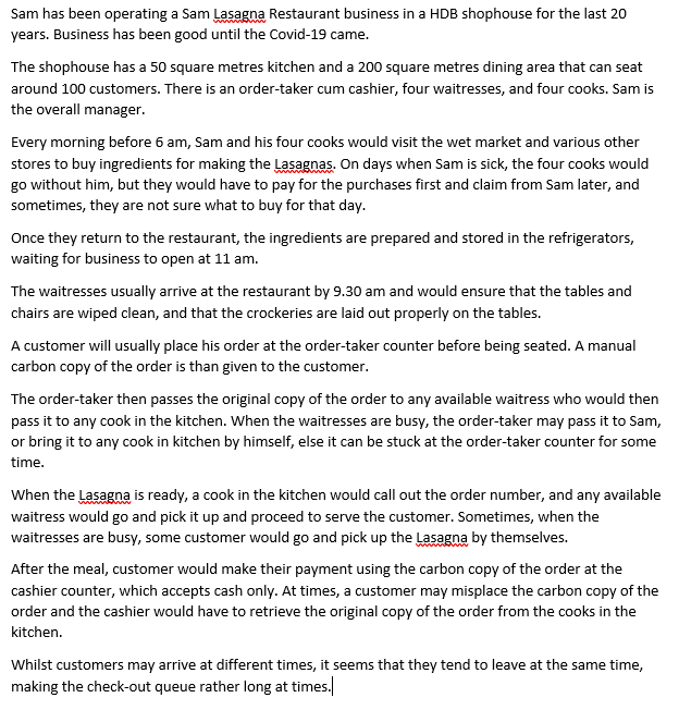 Based on the above description, construct a BPMN