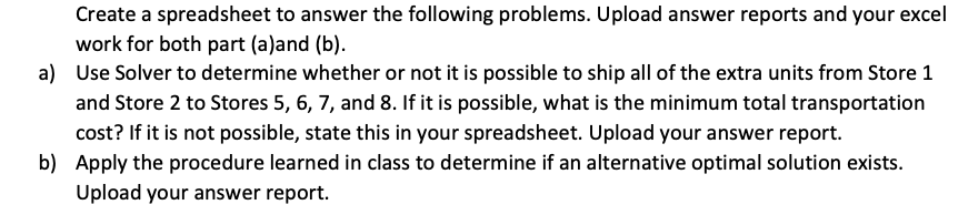A transportation network is displayed below for