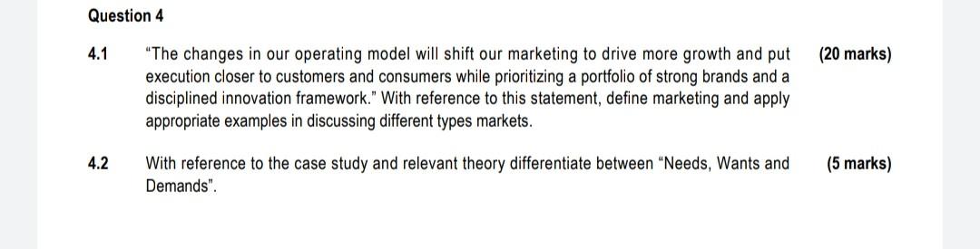 SECTION A [100 Marks] Read the case study and