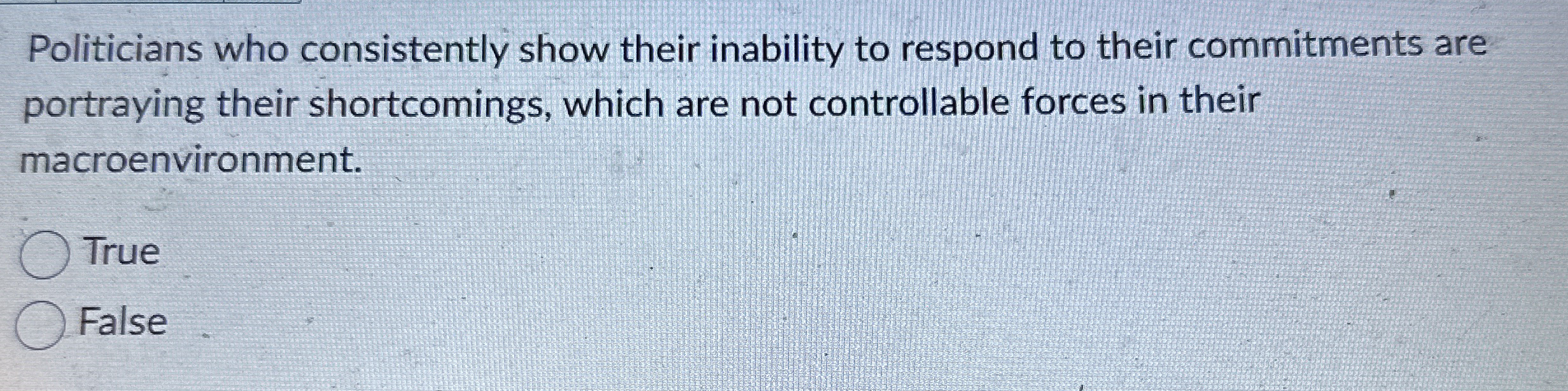 Politicians who consistently show their inability