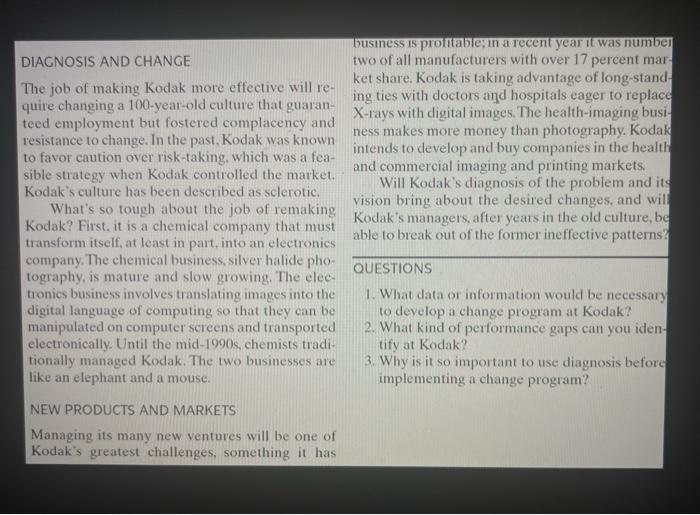 please I want the answer fast A OD IN PRACTICE: