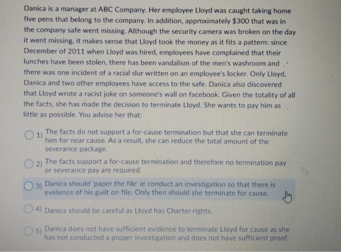 Question 4 (1 point) Tyler is VP of Public