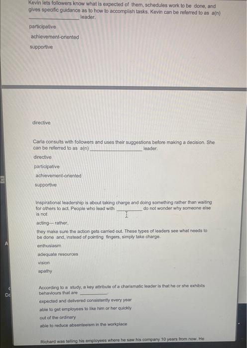 No explanation needed just answers please