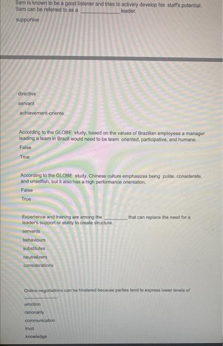 No explanation needed just answers please