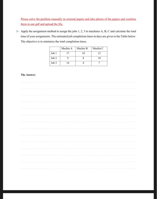 Please solve it clearly Please solve the problem