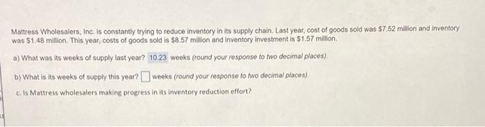 Mattress Wholesalers, Inc. is constantly trying