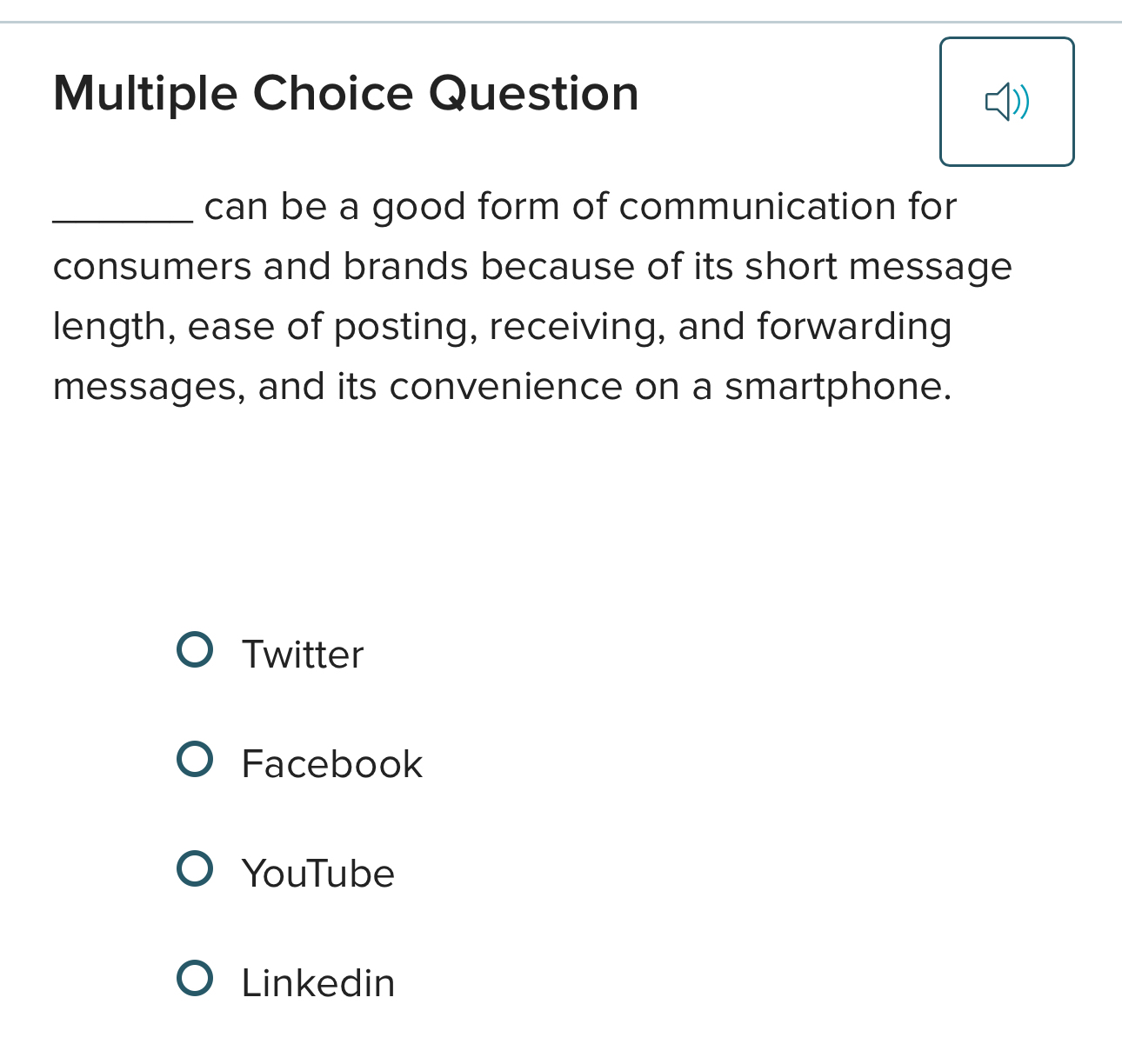 Multiple Choice Question is considered the most