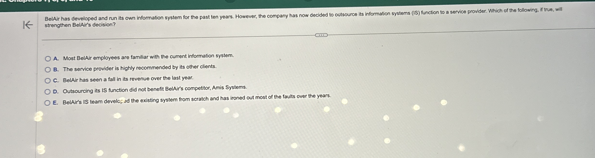 q , refers to precautions taken to keep all