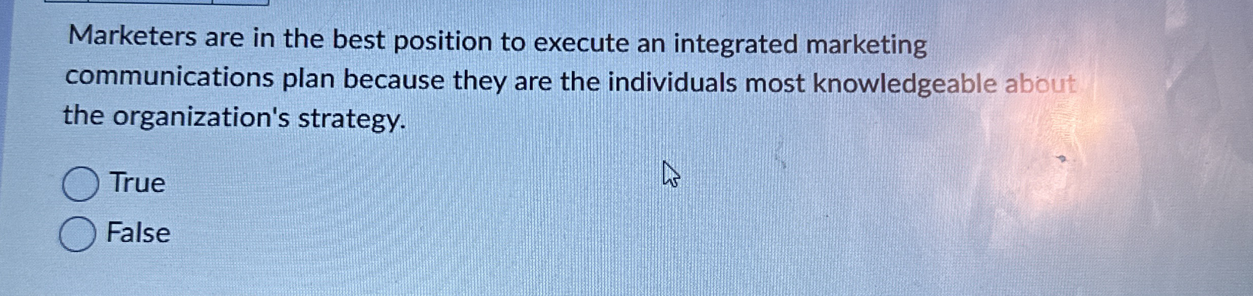 Marketers are in the best position to execute an