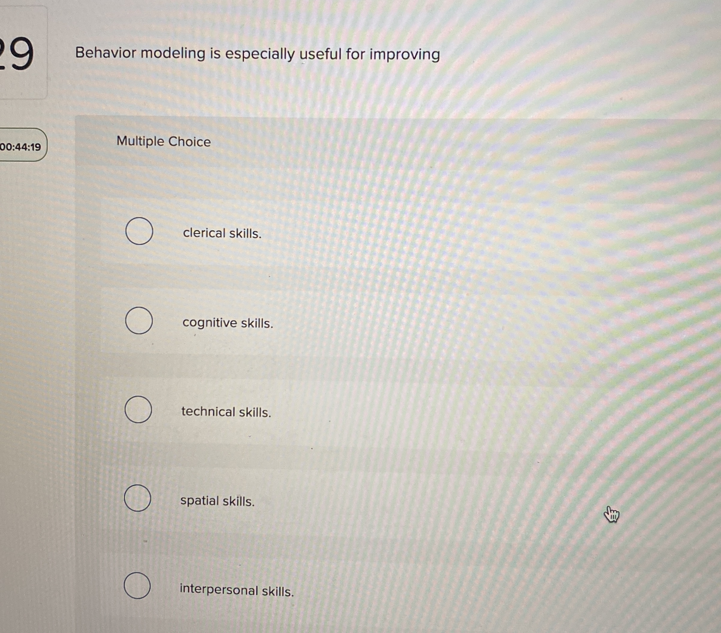 9 Behavior modeling is especially useful for