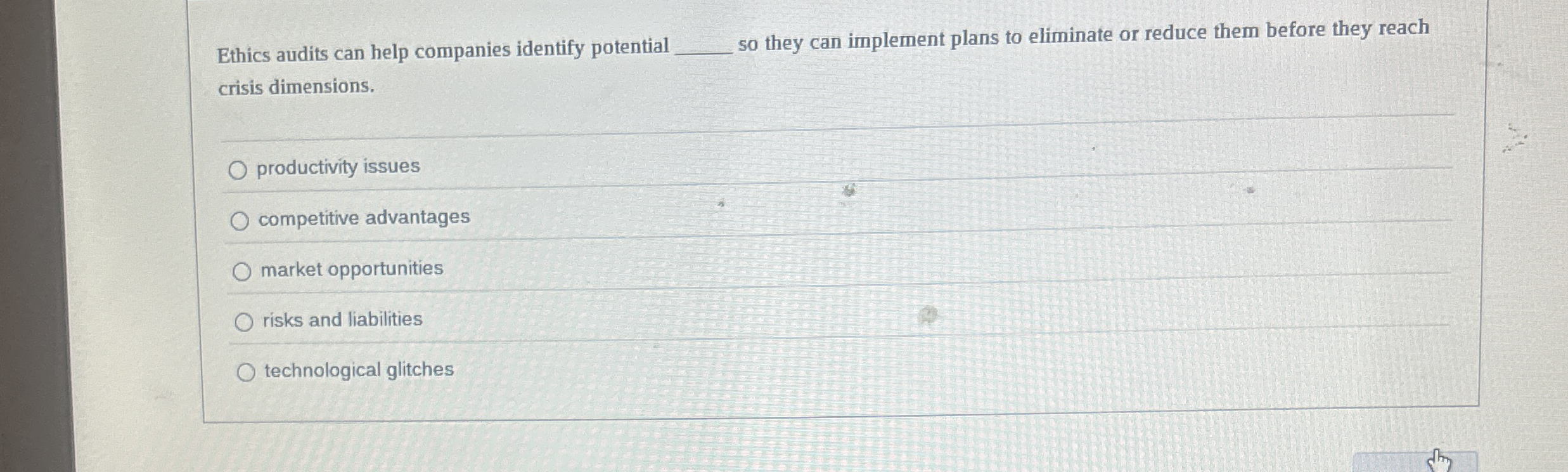 All of the following are useful in monitoring