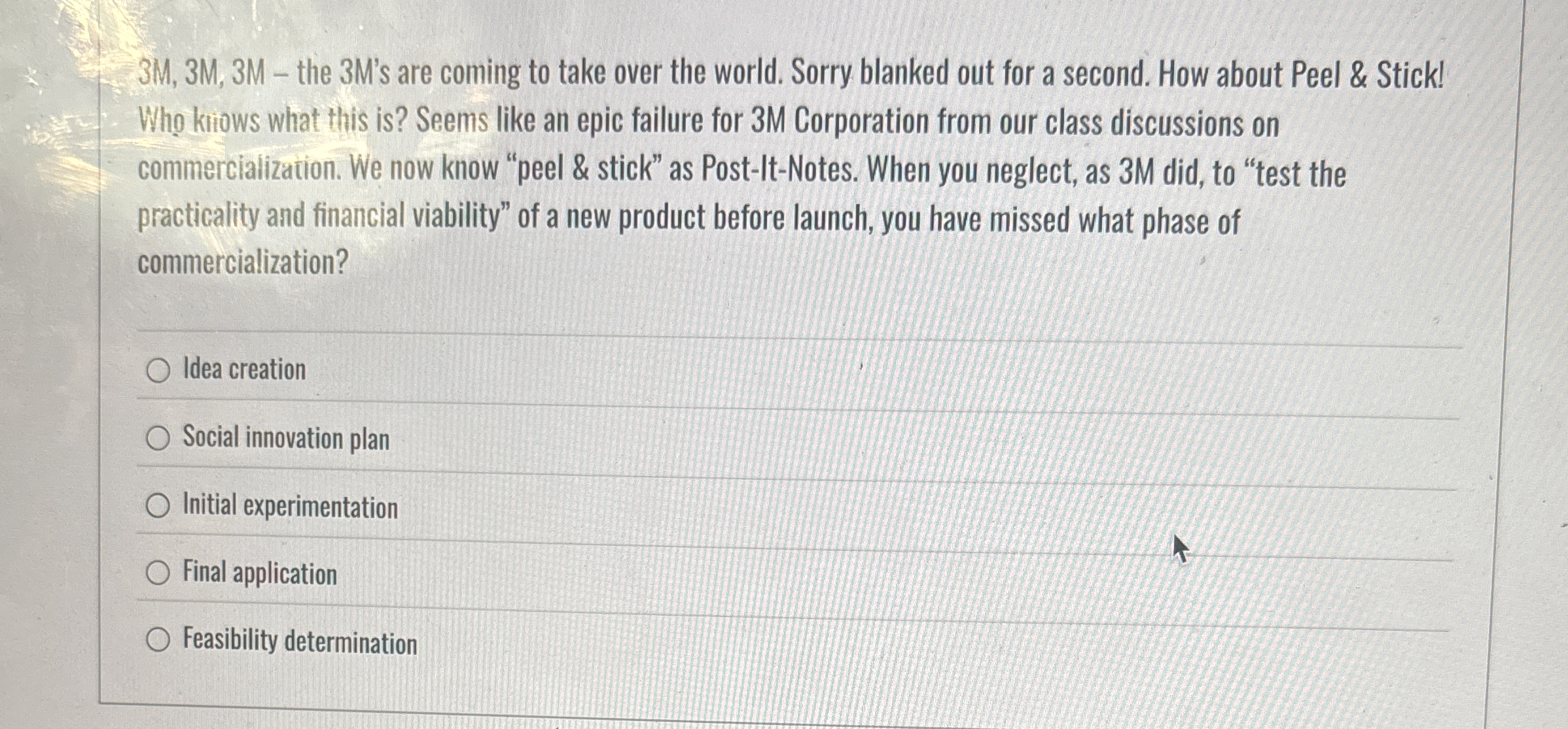 3 M , 3 M , 3 M - the 3 M ' s are coming to take