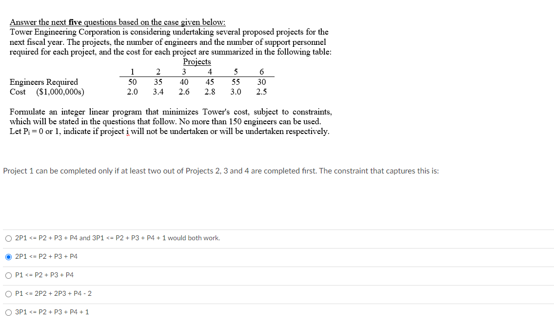 Answer the next five questions based on the case