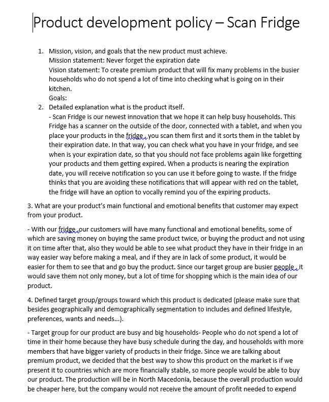 ACCORDING TO THIS PLEASE PROVIDE IDEAS FOR THE