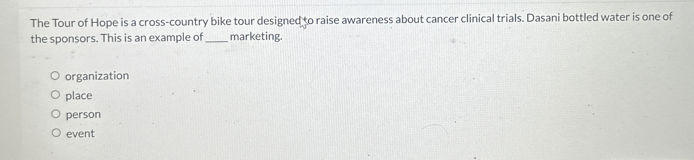 The Tour of Hope is a cross - country bike tour