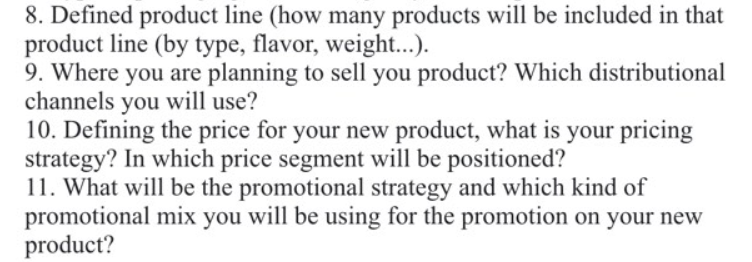 ACCORDING TO THIS PLEASE PROVIDE IDEAS FOR THE