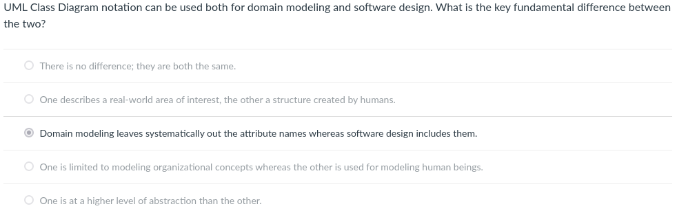 UML Class Diagram notation can be used both for