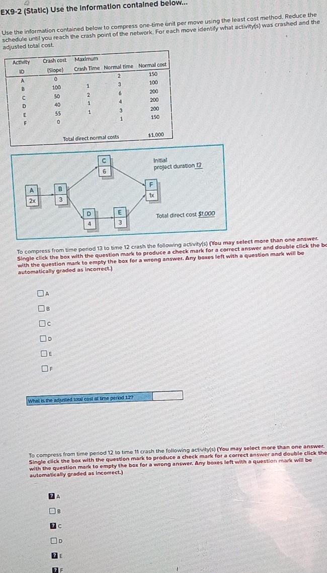 EX9-2 (Static) Use the Information contained