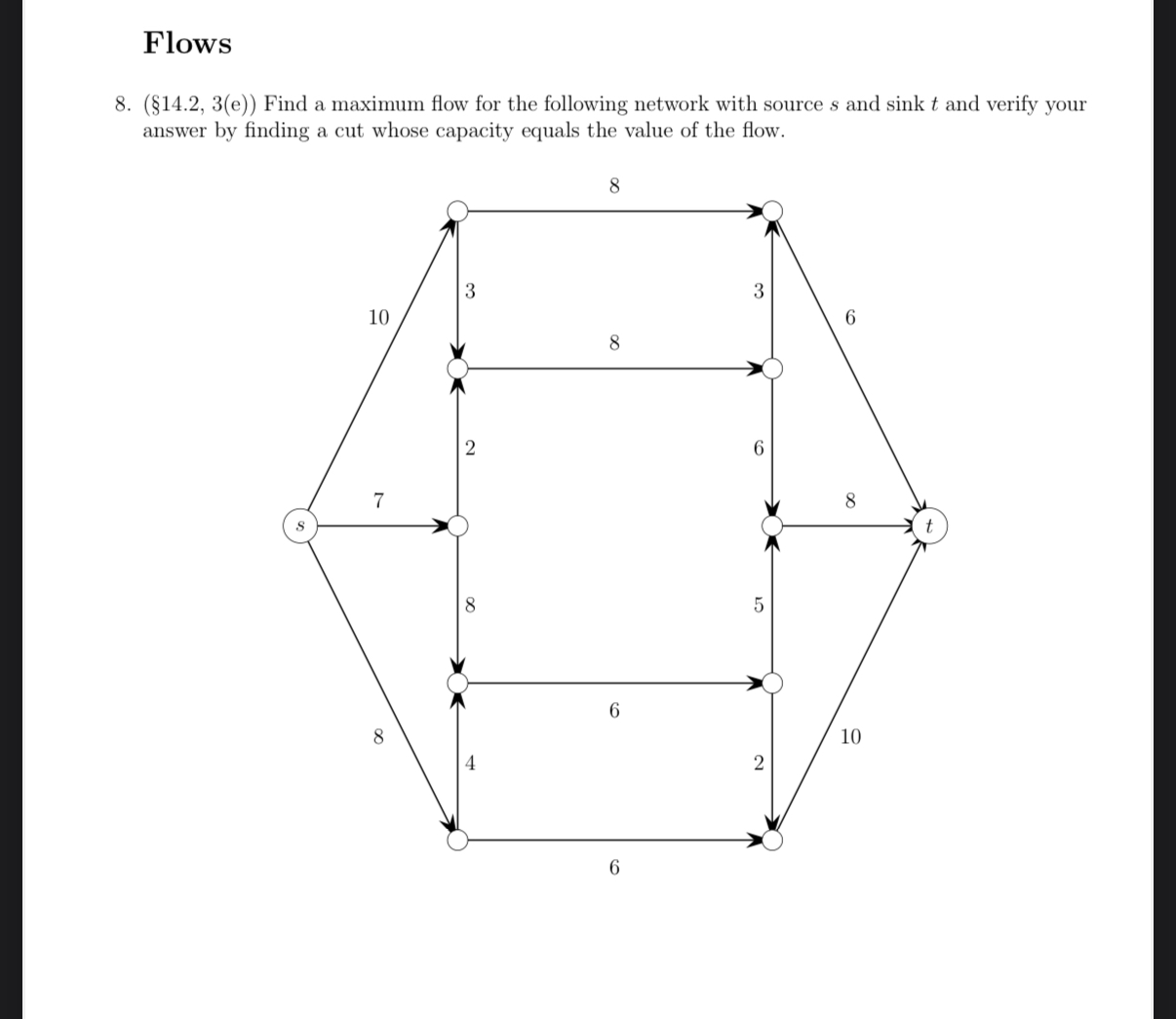 1 4 . 2 , 3 ( e ) s and s i n k t and verify your