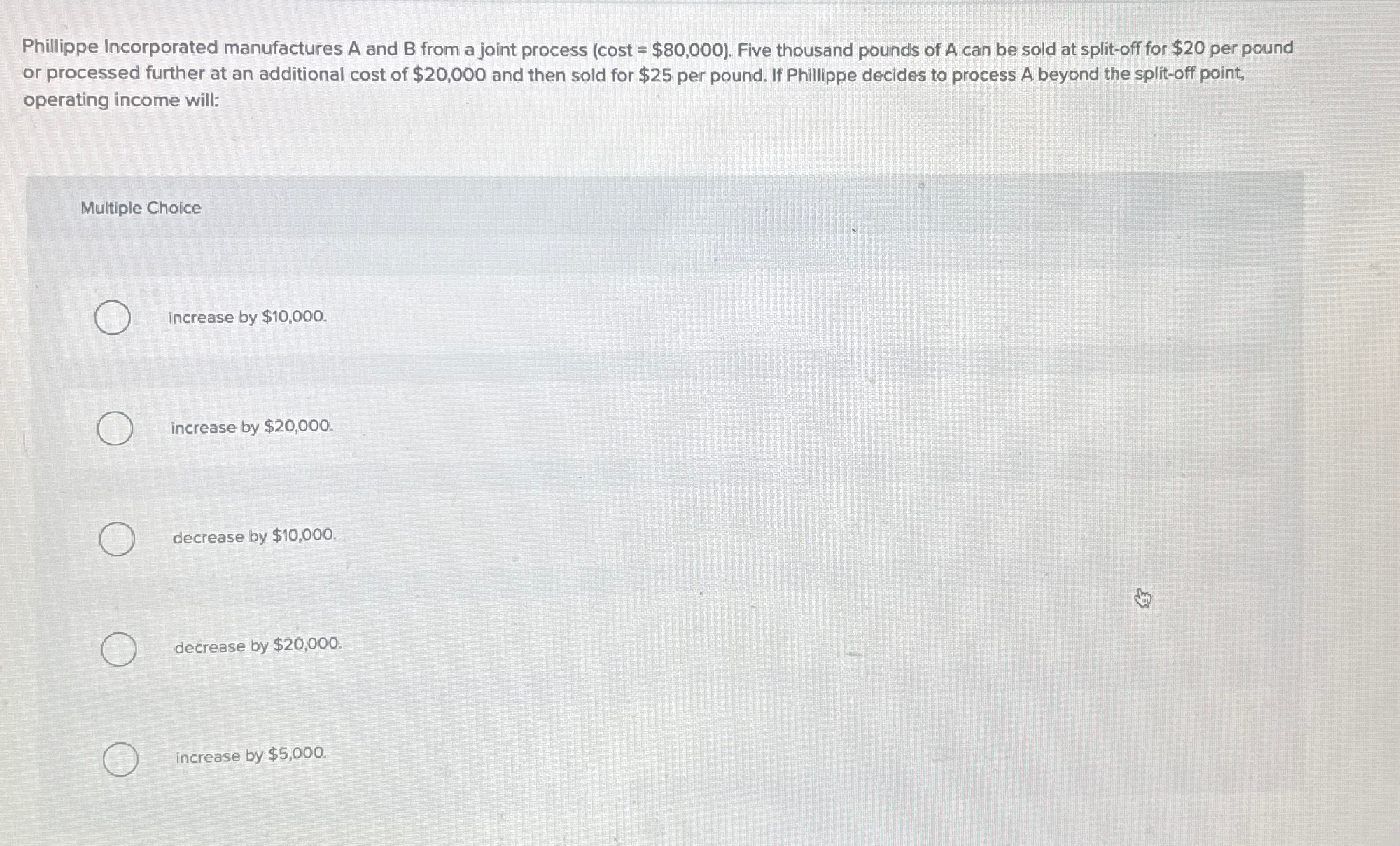 Phillippe Incorporated manufactures A and B from