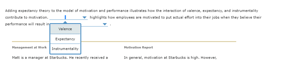 3. Expectancy theory Adding expectancy theory to