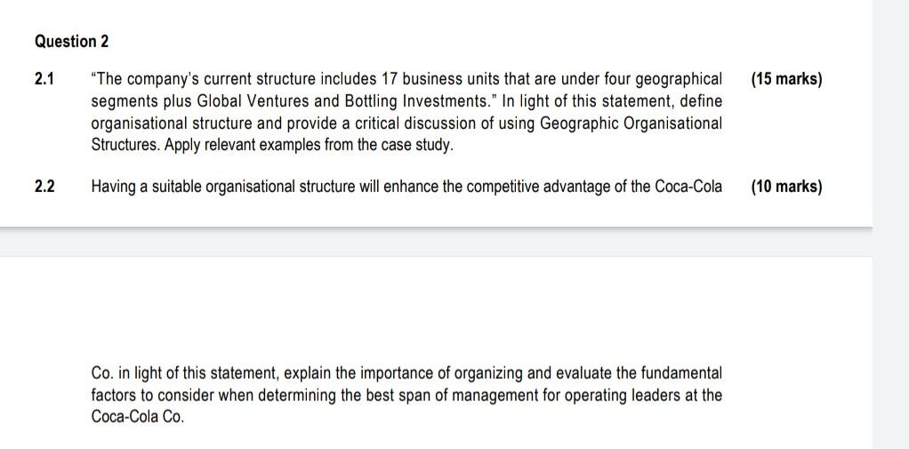 SECTION A [100 Marks] Read the case study and