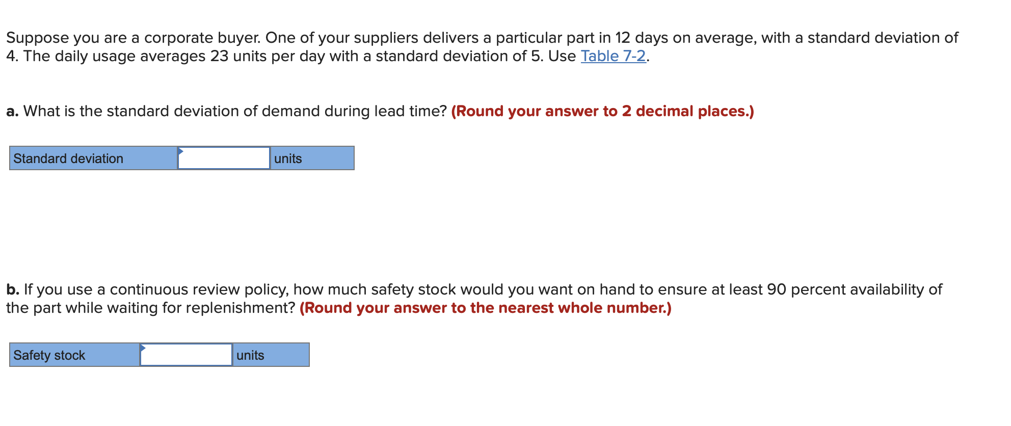 Suppose you are a corporate buyer. One of your