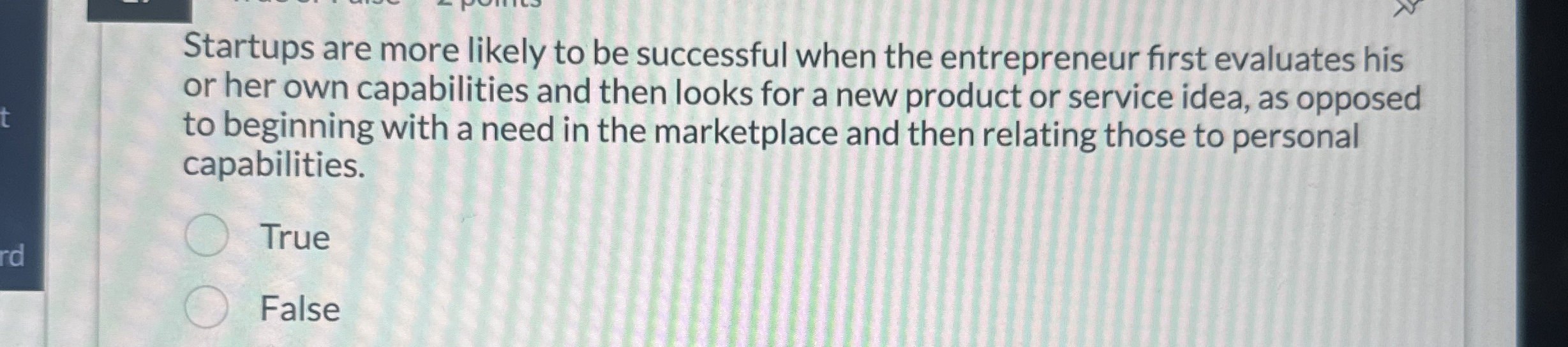 Startups are more likely to be successful when