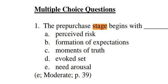 Which one is the answer and why? Although the