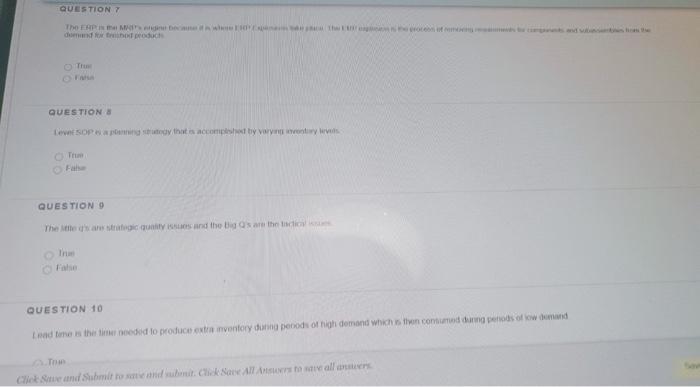 QUESTION 1 Slack is the difference between the