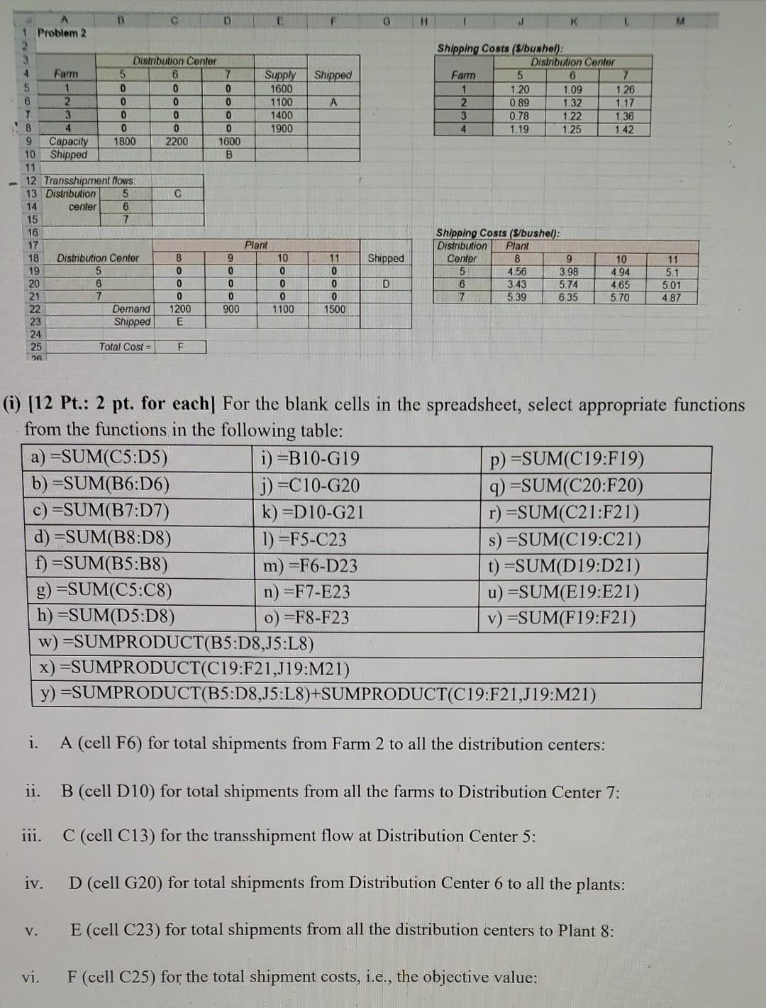 Answer all please and I'll give thumbs up! . [12