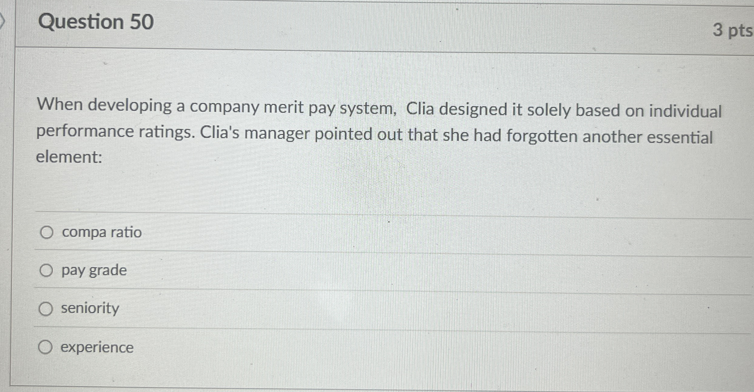 Question 5 0 3 pts When developing a company