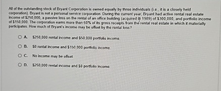 All of the outslanding stock of Bryant